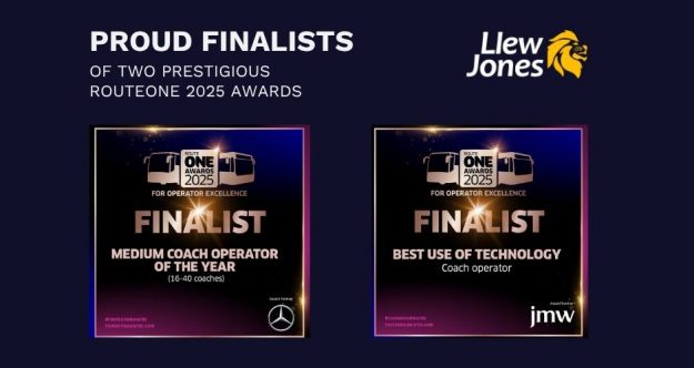 Llew Jones, finalists in the RouteOne Awards